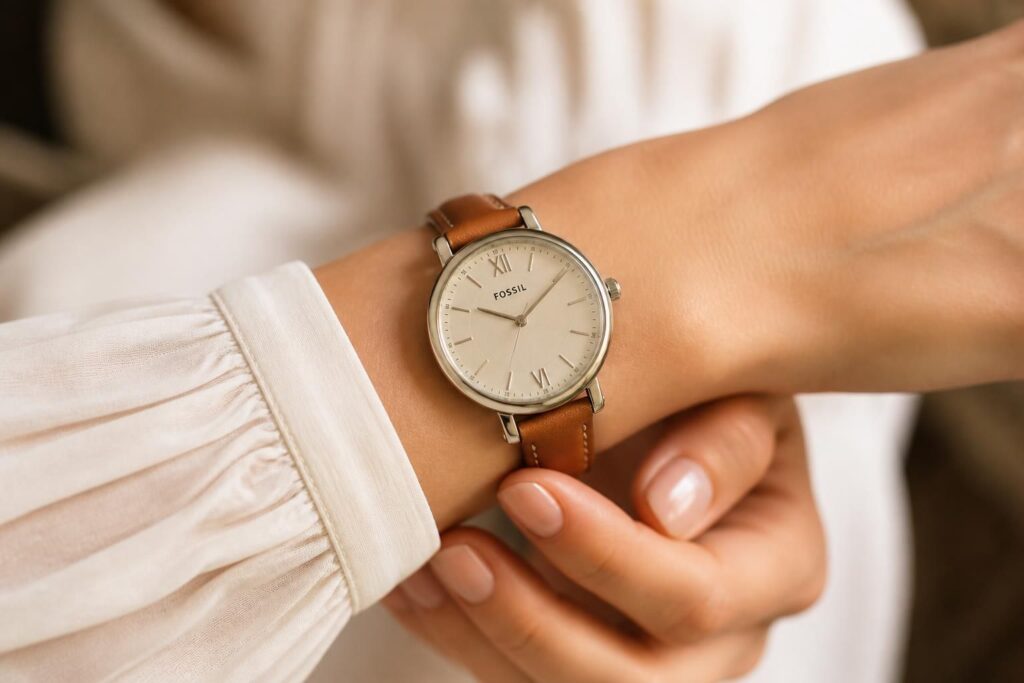 découvrez la montre fossil femme, alliant élégance vintage et design moderne pour sublimer votre poignet avec style et raffinement.