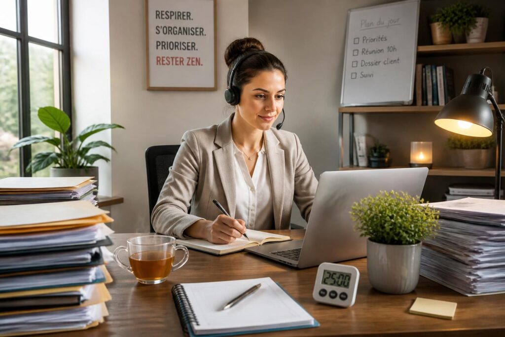 découvrez comment gérer efficacement une charge de travail intense sans stress avec nos conseils pratiques pour rester productif et serein lorsque vous avez du pain sur la planche.