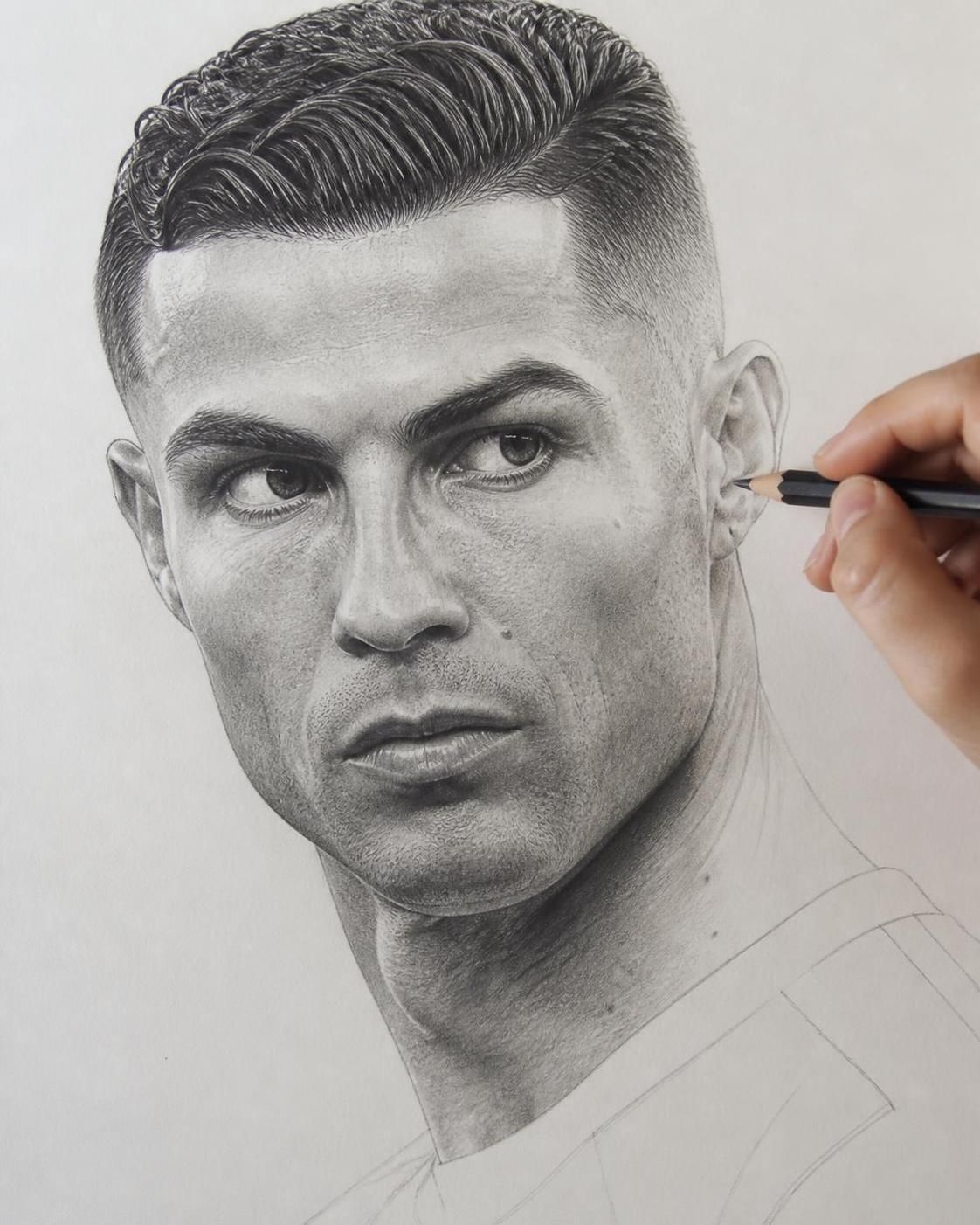 découvrez comment dessiner ronaldo avec des astuces simples pour capturer l'intensité de son regard et rendre votre portrait réaliste et expressif.