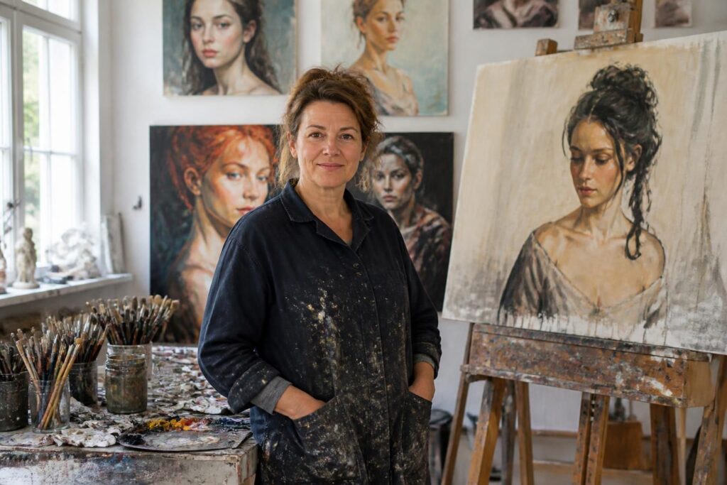 découvrez les portraits et œuvres uniques de béatrice vonderweidt, une peintre passionnée aux créations expressives et captivantes.