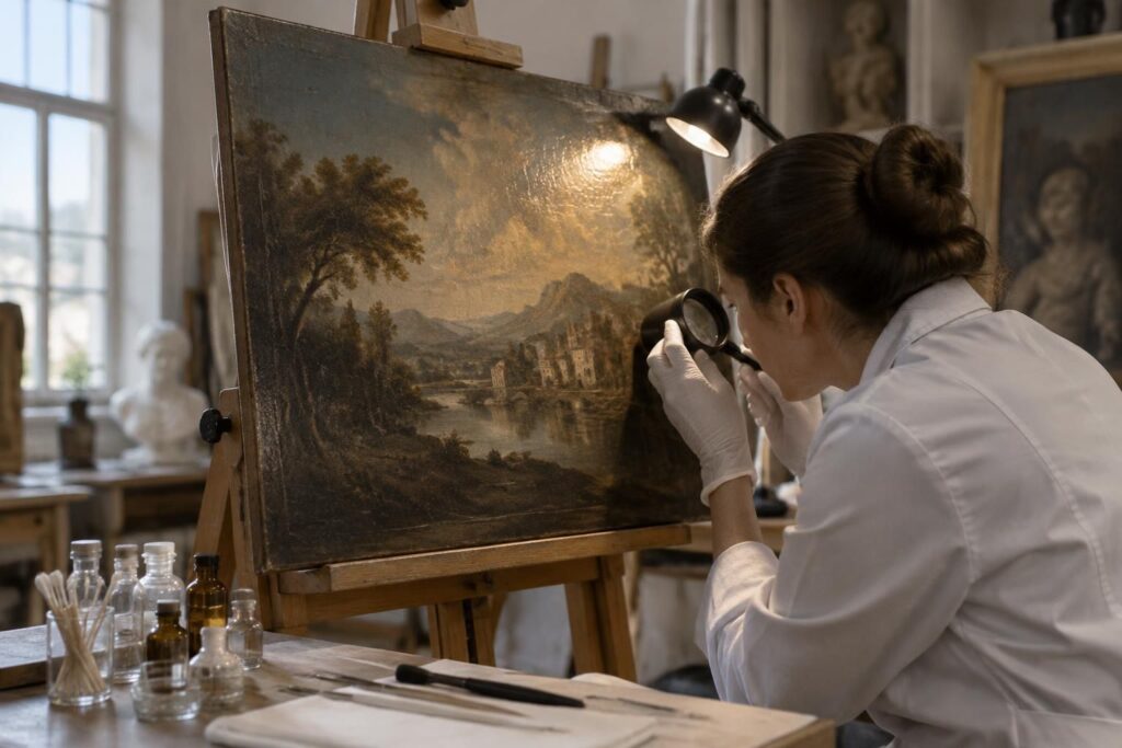découvrez comment nettoyer un tableau ancien sans l’abîmer grâce aux conseils d’experts : gestes sûrs, précautions essentielles et erreurs à éviter.