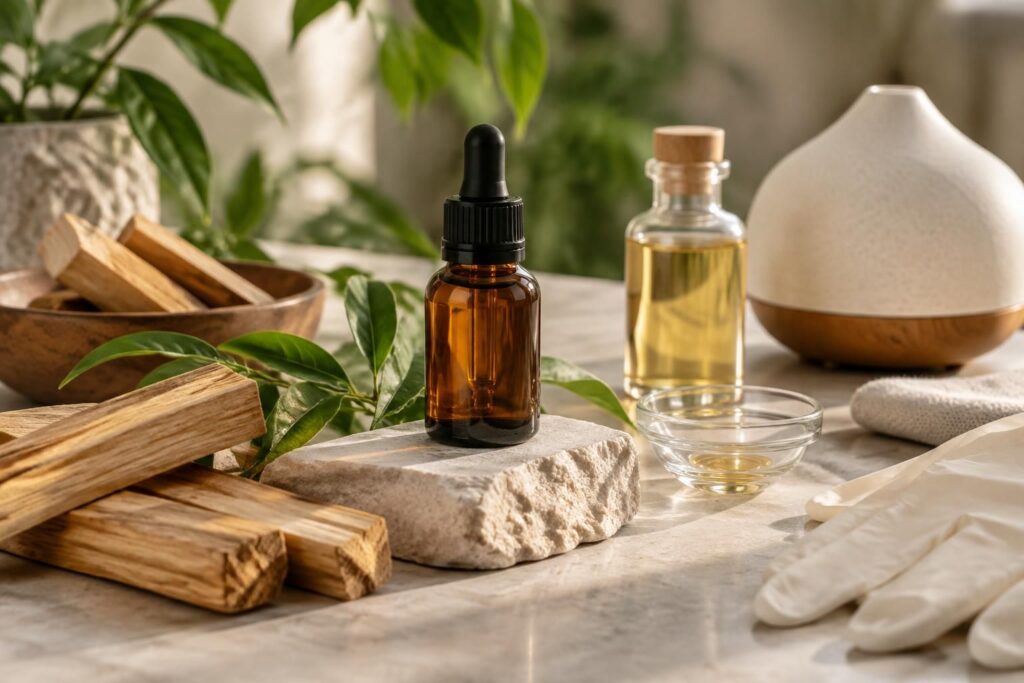 découvrez les vertus de l’huile essentielle de palo santo, ses modes d’utilisation et les précautions à connaître pour un usage adapté.