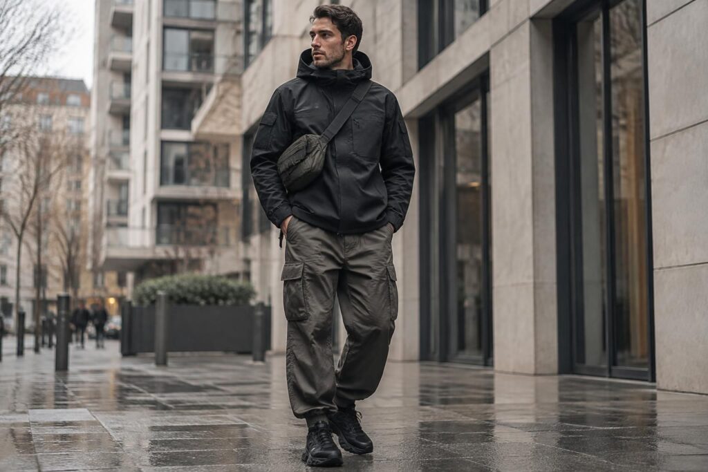 découvrez le techwear homme en france : vestes fonctionnelles, pantalons techniques et inspirations pour un style urbain moderne.